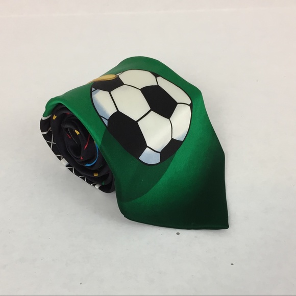 Disney Other - Disney Mickey Unlimited Men's Tie Silk Soccer